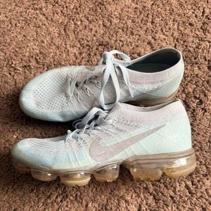 Nike Women’s Light Mint Flyknit VaporMax Sneakers